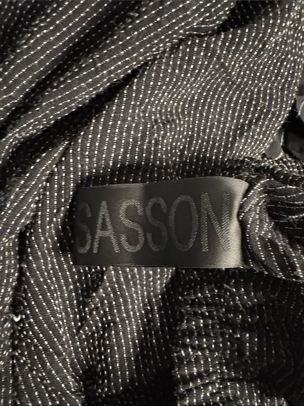 Kedem Sasson Striped Asymmetrical Maxi Skirt - Picture 4 of 6